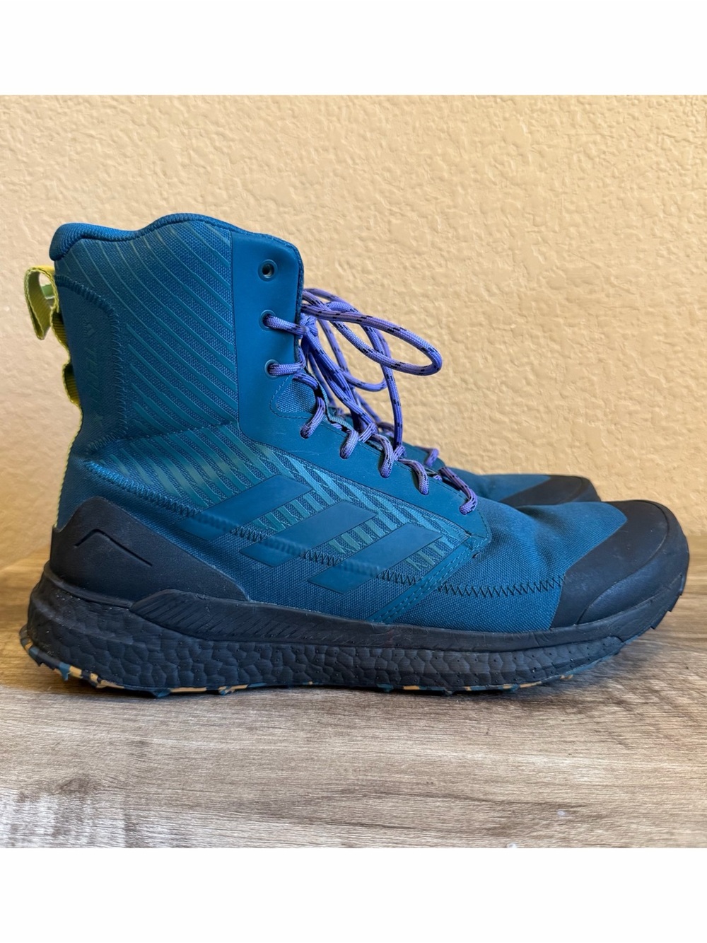 Adidas Terrex Free Hiker XPL Parley hiking boots  Vibrant Blue Mens 12